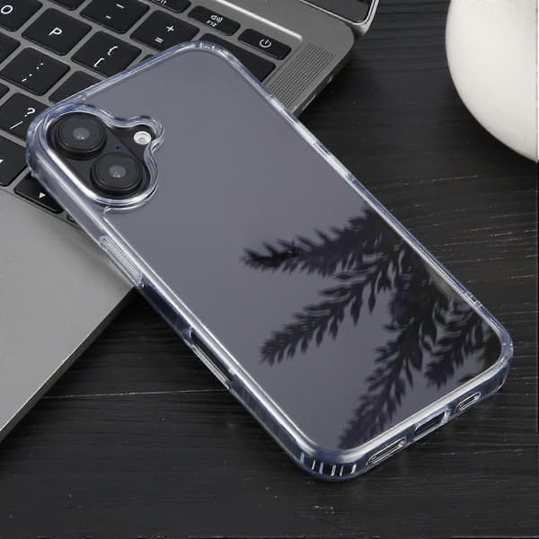 Akryltelefonfodral för iPhone 16 Plus