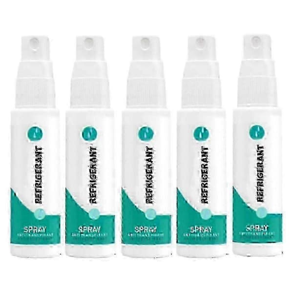 5X Odaban Antiperspirant Spray til underarme, 30 ml - Langvarig aromatisk beskyttelse