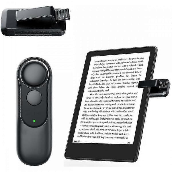 Fjärrkontroll för sidvändare Bluetooth för Kindle - Klicker för sidvändare Fjärrkontroll Explorer