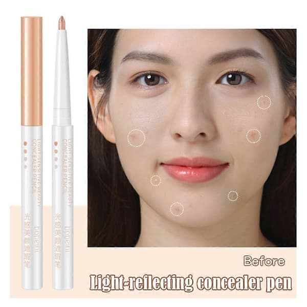 Concealerpenna Ansiktsconcealer för mörka ringar, fläckconcealerpenna