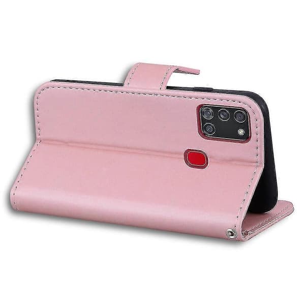 Kompatibel med iPhone 13 Pro etui kortholder PU læder pung flip cover - sort