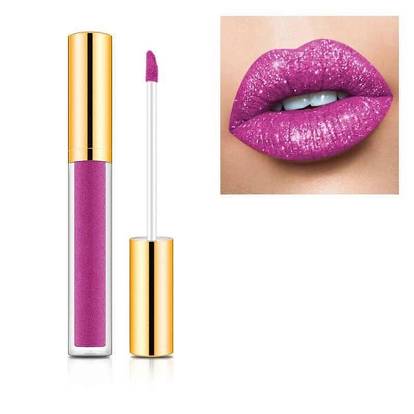 Fargeskiftende Lipgloss med Langvarig Hydrerende Leppestift og Skimmer Perlefinish