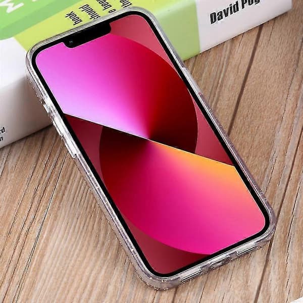 För Iphone 13 Dfans Design Starry Sky Epoxy Telefonfodral (guld)