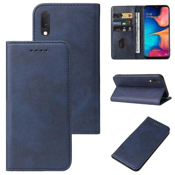 Magnetiskt läderfodral för Samsung Galaxy A20e