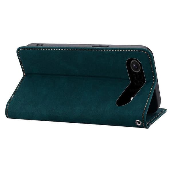 Compatible For iPhone 17 Air Case Lines Pattern Wallet Leather Phone Cover With Strap