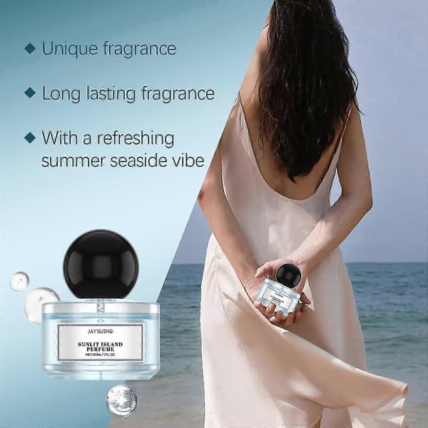 Frisk sommerparfyme for kvinner, langvarig romantisk duft, 30ml