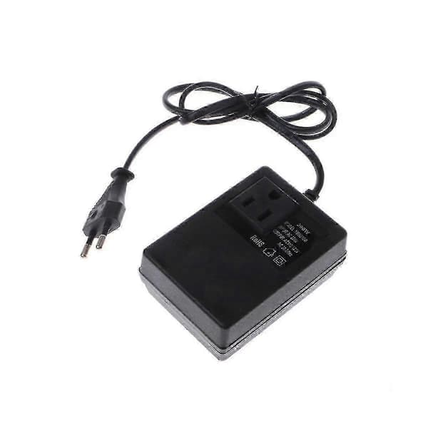 200w AC 220v til 110v reducerende transformer konverter rejse strøm EU-stikadapter