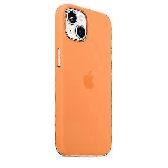 Silikondeksel med Magsafe for iPhone 13 Mini telefondeksel (Marigold)
