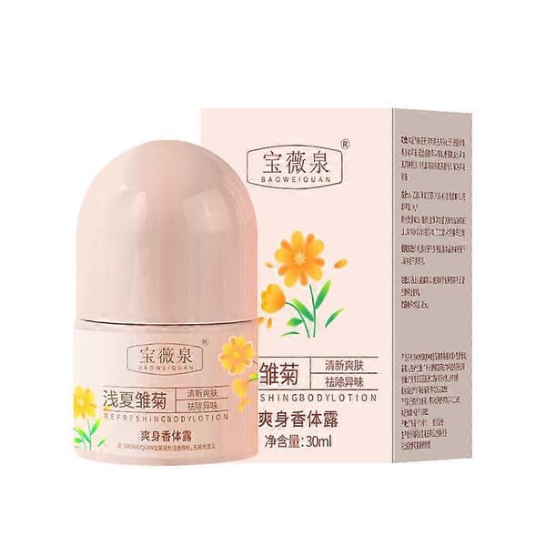 Baoweiquan Antiperspirantkrem for luktkontroll under armene, blomsterduft, unisex, 3 års holdbarhet