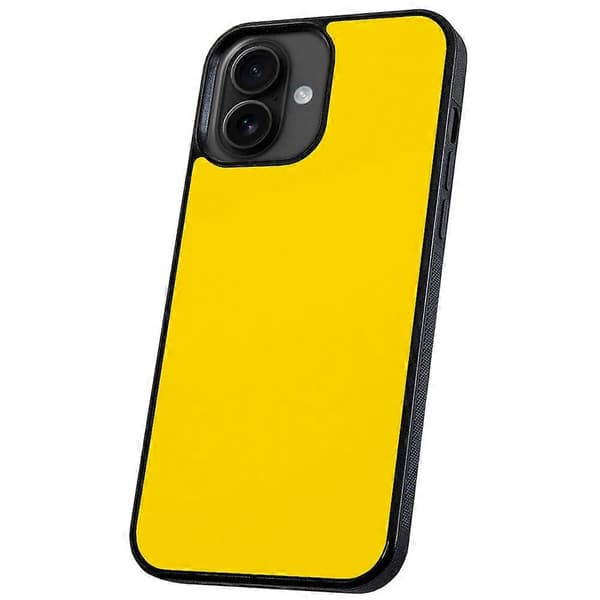 iPhone 16 - Cover/Mobilcover Gul