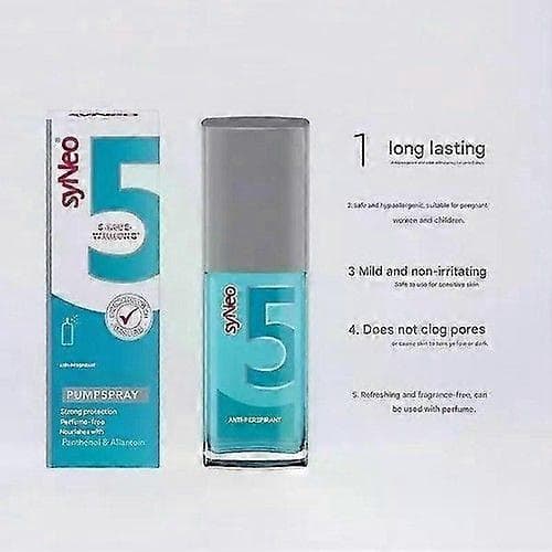 50 ml Roll-On Antiperspirant Deodorant, Langvarig Luktfjerner for Underarmer, Kroppsfrisk Spray