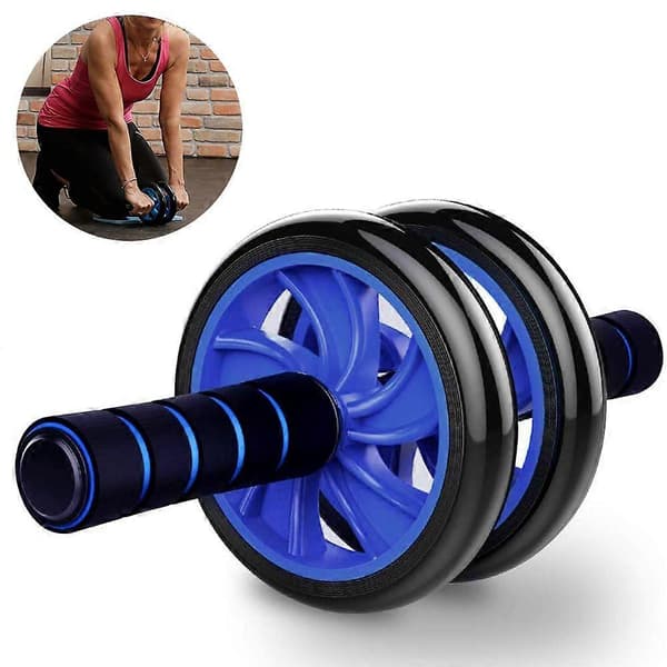 Modstandsbåndsrulle, perfekt til fitness og maveøvelser.