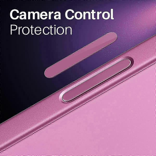 2-pack kamerakontrollknappskydd för iPhone 16, 16 Plus, 16 Pro och 16 Pro Max
