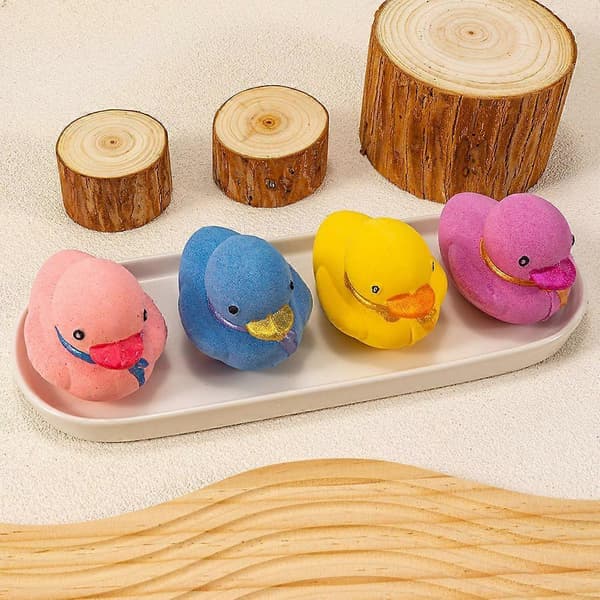 4-pack doftande badbubblor havssalt badbollar