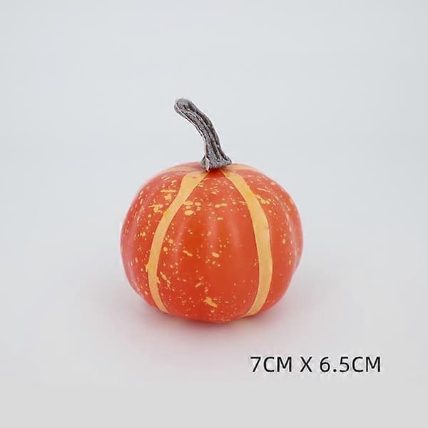 Kunstige græskar dekoration efterår høst Thanksgiving simulering skum græskar efterår bord midtpunkt Halloween indretning rekvisitter