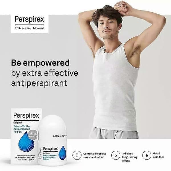 Antiperspirant Roll-On Stark Komfort Original Kontroll Svett Utomhus (2st)