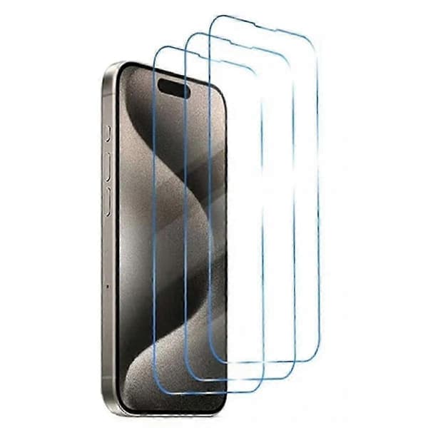 2025 3-pakkaus iPhone 16 Pro -panssarilasi - Näytönsuoja läpinäkyvä iPhone 16 Pro