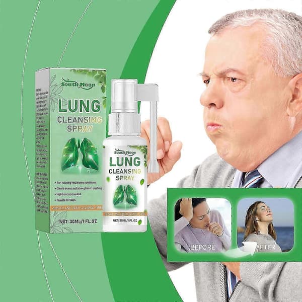 Urtebasert Lungestøttespray - Naturlig Pusteforfrisker A