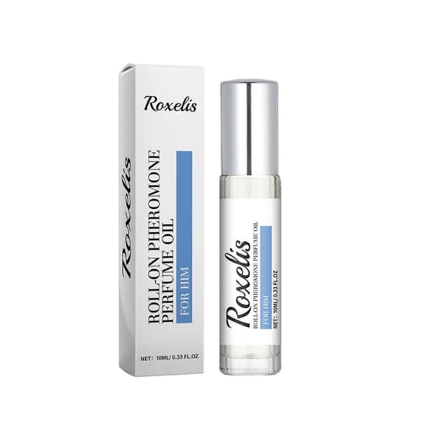 Naturlig Roll-On Parfumeolie, Langvarig Frisk Blomster- og Mynteduft til Romantiske Dates, Nem Anvendelse, 10ml