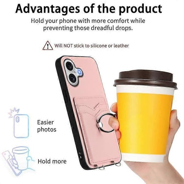 iPhone 17 R20 Ring Card Case