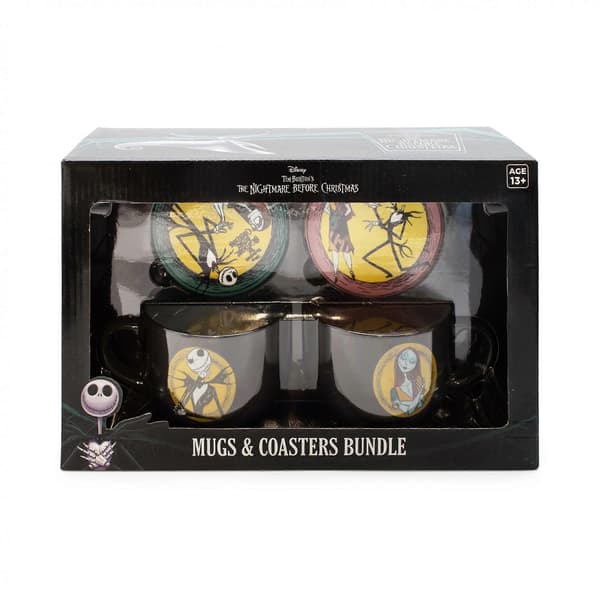 The Nightmare Before Christmas stapelbara muggar och underläggsset