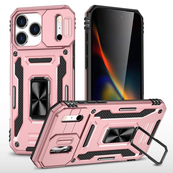 Armor PC + TPU Kameraskydd Telefonfodral (För iPhone 17 Pro)