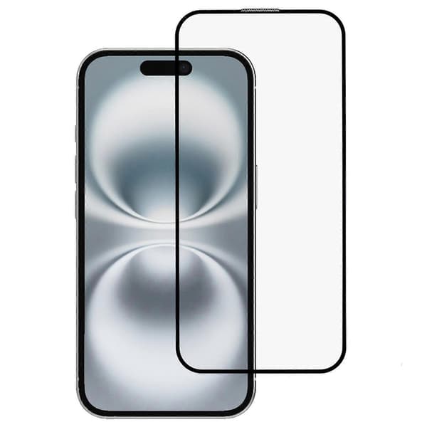 Härdat glas för iPhone 16