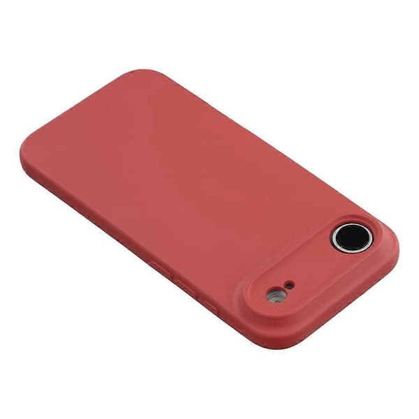 Kompatibel med iPhone 17 Air Case TPU Baksida Mjukt Anti-Scratch Fiberfoder Telefonskydd