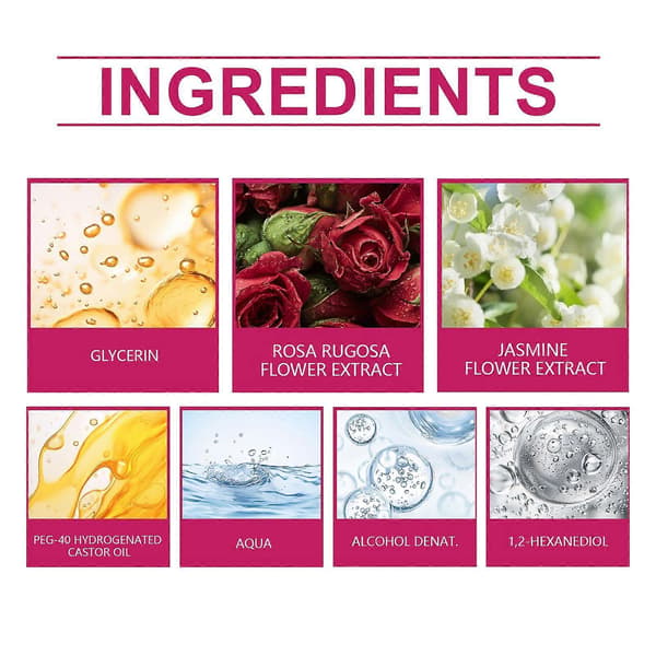 Roxelis Dame Roll-On Parfume, Niche Frisk Unik Duft Selvsikker Charme Elegant Temperament Til At Forbedre Bold Parfumen