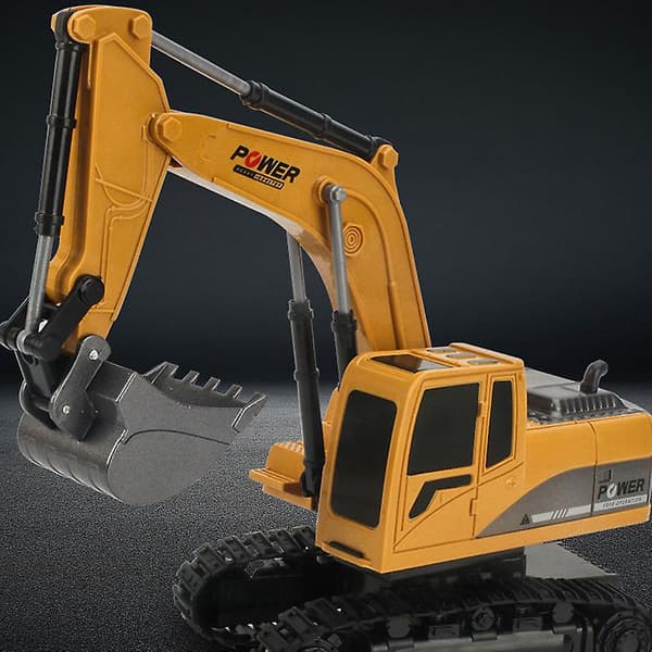 Den mest populära fjärrkontrollen Engineering Car Full Functional Remote Control Gravemaskine Konstruktion traktor til børn N