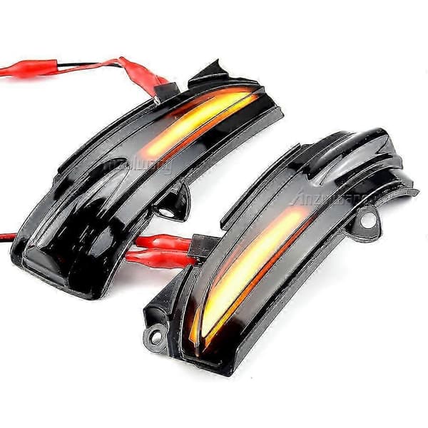 2x För Ford Mondeo MK5 2015-2019 MK V CD CE CF Dynamisk blinker LED Blinkers billjus Bakview sidospegel sekventiell indikator