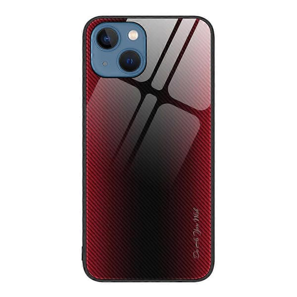 iPhone 13 Texture Gradient Glass TPU -puhelinkotelo