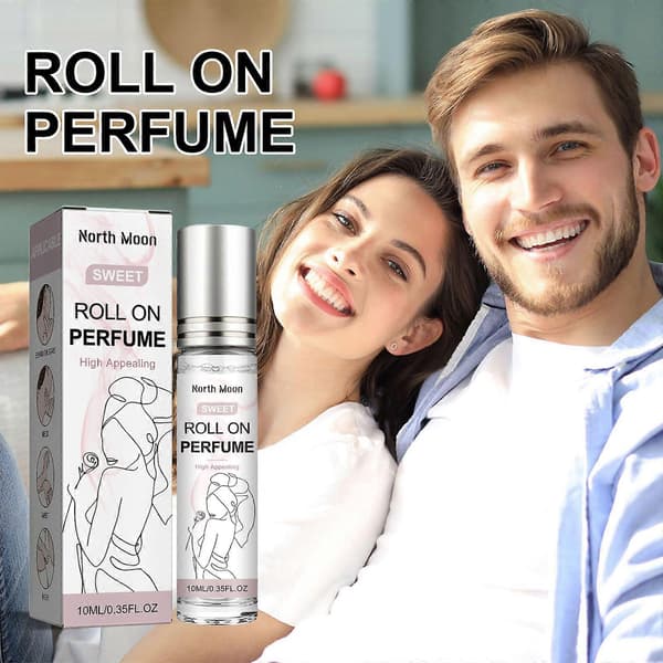 Roll-on-parfym, fräsch långvarig doft för dejting, bärbar nischdoft, 10 ml