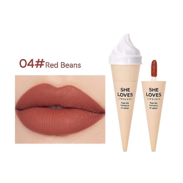 Matte flydende læbestift, nem at farve, læbeglans, langtidsholdbar læbestift, lipgloss