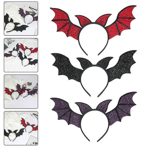 3 stk Halloween Hodeplagg for Halloween Gaver