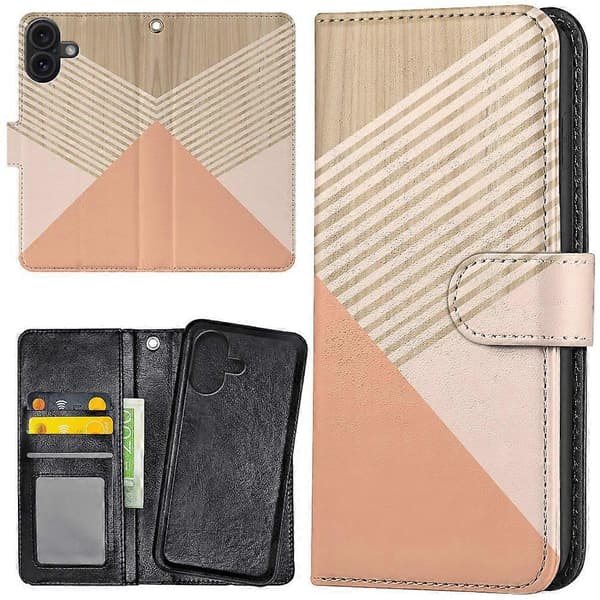 iPhone 17 - Wallet Case/Cover Wood Art