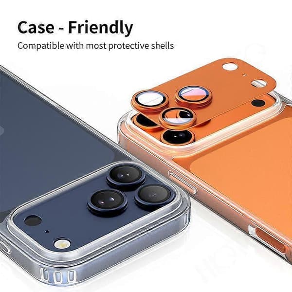 Metal Lens Ring Film for iPhone 17 Pro