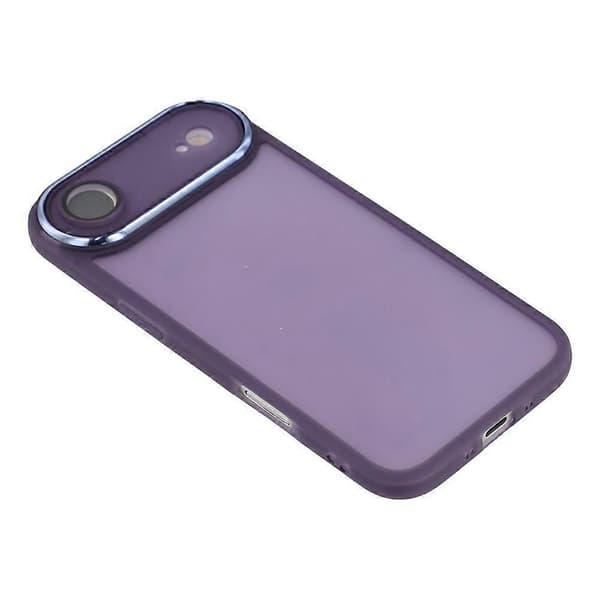 Kompatibel til iPhone 17 Air Case Galvaniseret Kameraramme TPU Telefonbeskyttelse
