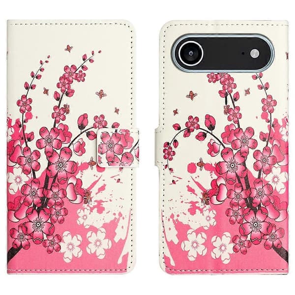 Kompatibel för iPhone 17 Air Fodral Mönstertryck PU-läder Plånboksfodral