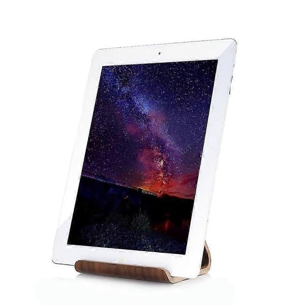Samdi Puinen liukumaton universaali puhelin- ja tablettiteline iPhone, iPad ja Samsung -laitteille