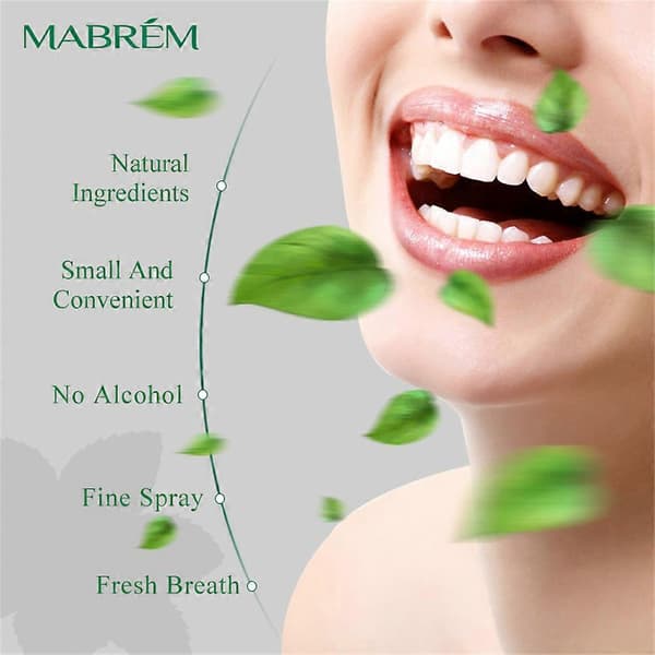 1-5x muntorrhet munspray mild mint sockerfri dålig andedräkt behandling muntorrhet spray 10ml A
