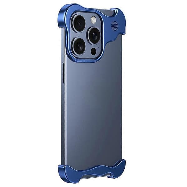 Til iPhone 13 Pro Max Bumper Case Kantløst Fire Hjørner Cover med Aromaterapi Tablet