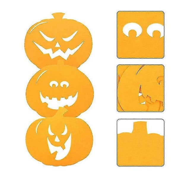 3 stk Halloween bordbrikker til Halloween-dekorasjoner