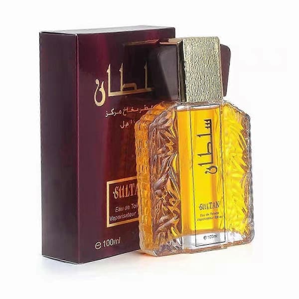 Sultan arabisk Eau de Toilette for menn 100ml, Dubai Retro konsentrert langvarig duft