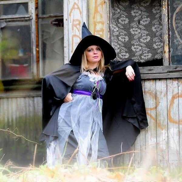 Halloween kostume heksehat halloween kostume tilbehør til festlig halloweenfest