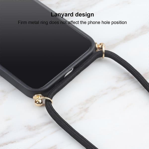 Stjernehimmel TPU-deksel med nakkestropp til iPhone 13 Pro