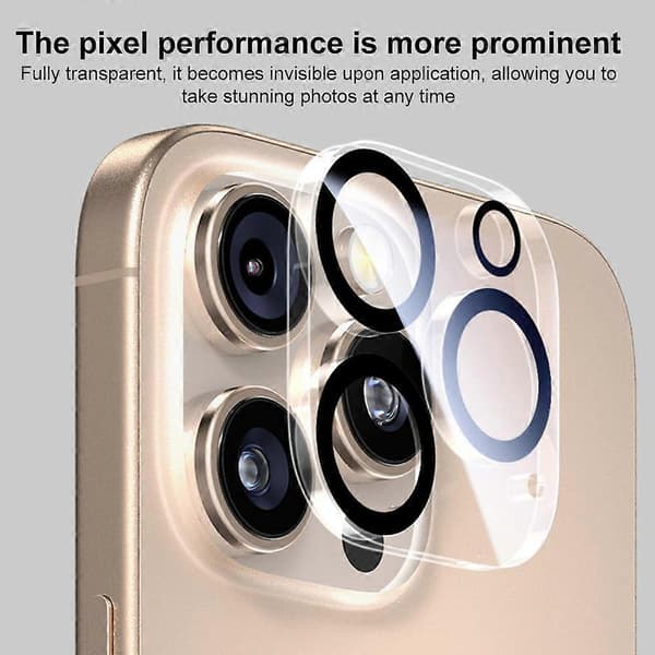 Baglinseglasfilm til iPhone 16 / 16 Plus