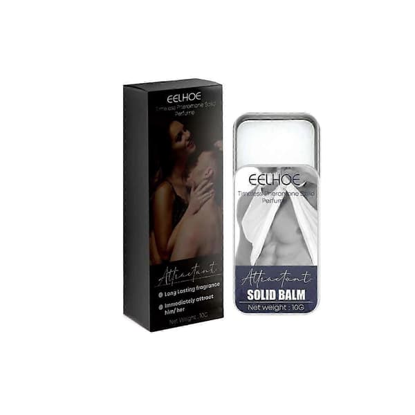 Tiltrekker det motsatte solid parfymebalsam bærbar kvinner menn langvarig deodorant PU5035