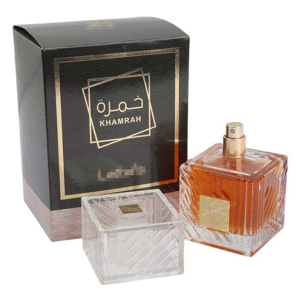 Sort arabisk parfume 100 ml, langtidsholdbar duft