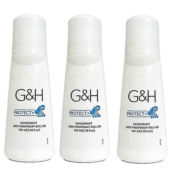 1-3PCS Gh Protect+ Deodorant Antiperspirant Roll-on Storlek 100 ml bara